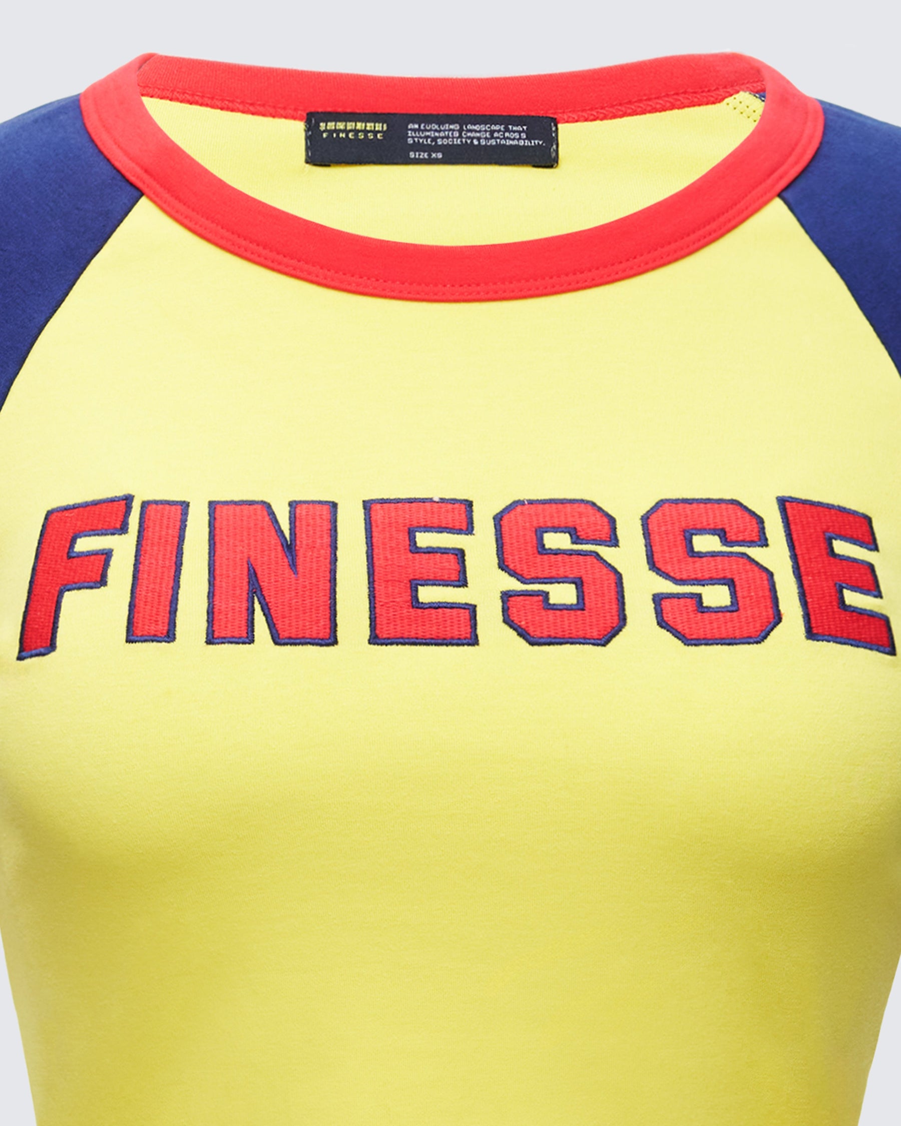 Cropped Amber Amarelo Estampado