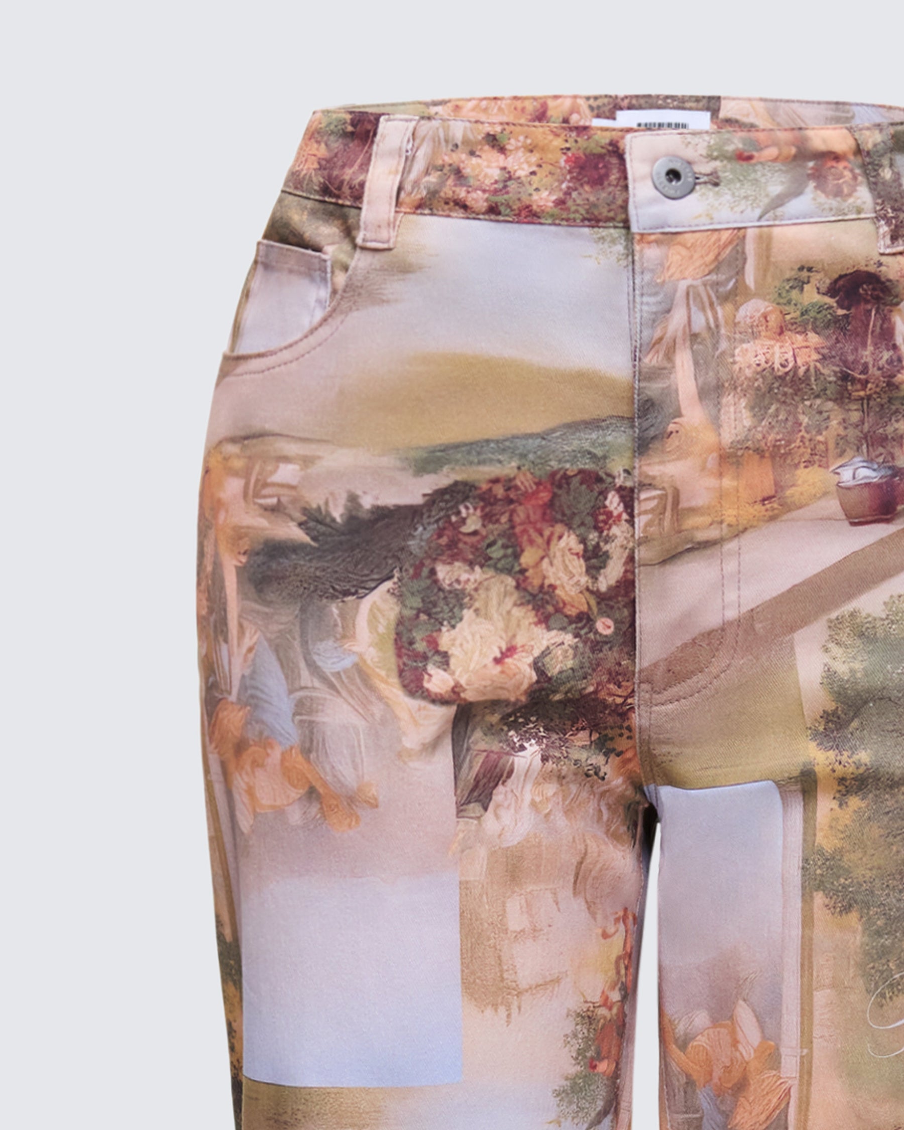 Calça Aphrodite Estampada Cintura Alta