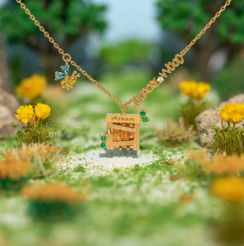 Colar Bosque dos Cem Acres – Ursinho Pooh da Disney