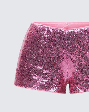Shorts Posie Rosa de Paetê