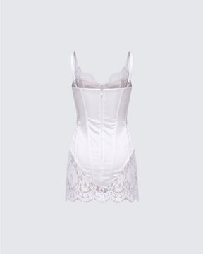 Vestido Corset Rosie Branco