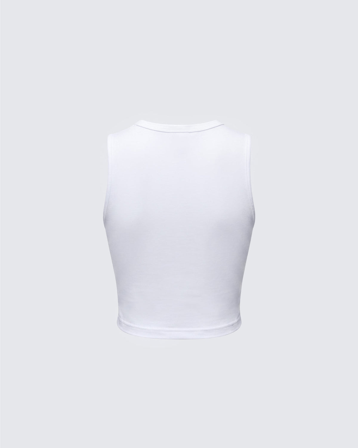 Cropped Rumi Branco com Strass